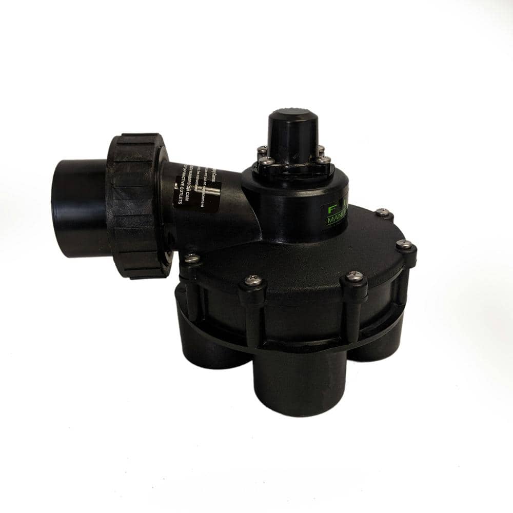 1-1/2 in. Standard 4 Outlet Indexing Valve with 2, 3 and 4 Zone Cams - Hercitys