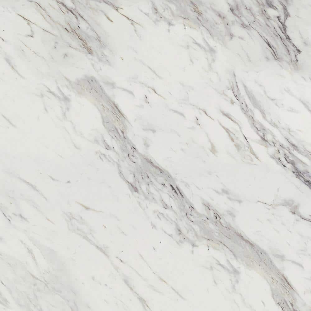 5 ft. x 12 ft. Laminate Sheet in Calcutta Marble with Premium Textured Gloss Finish - Hercitys