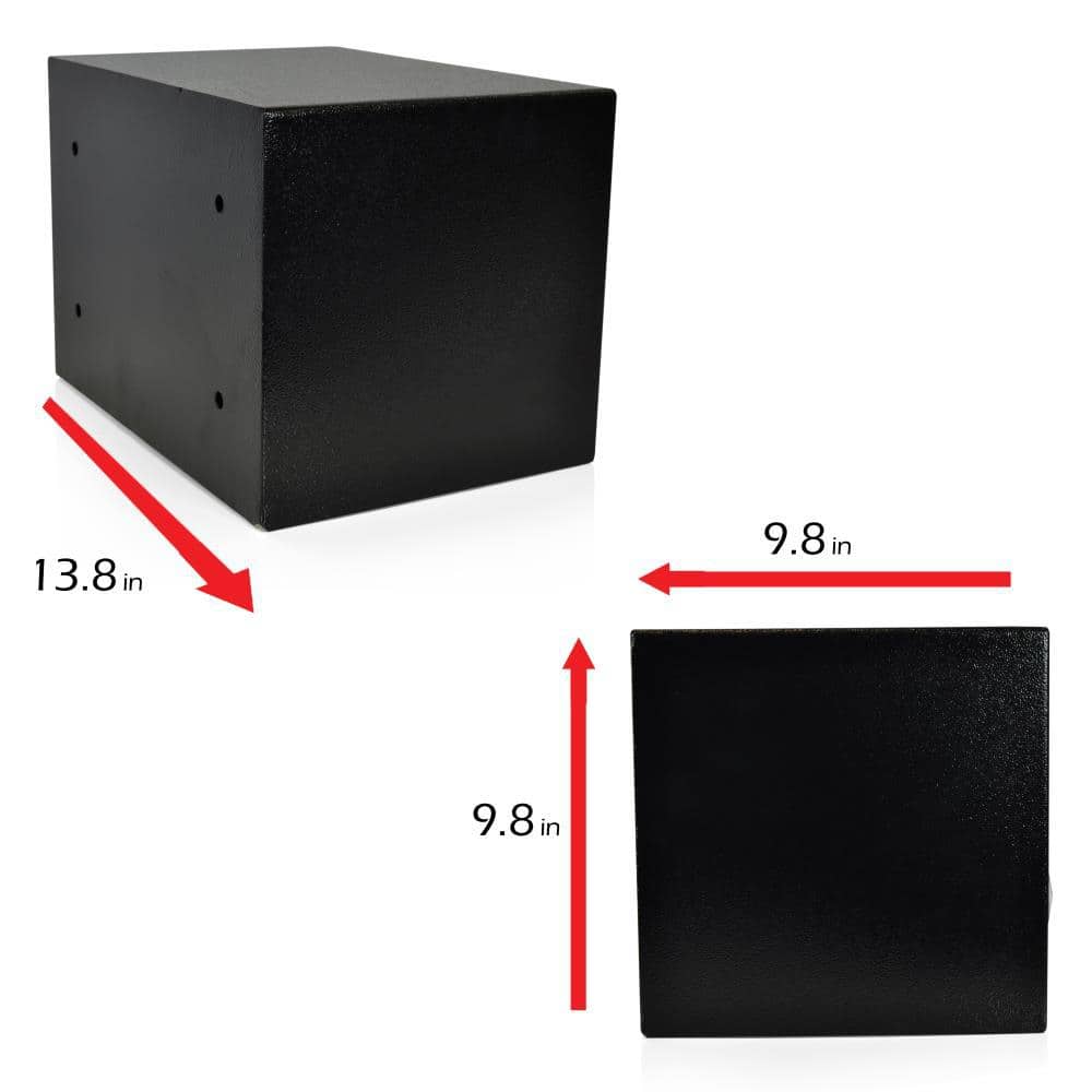 13.8 in. Electronic Fingerprint Safe Box - Hercitys
