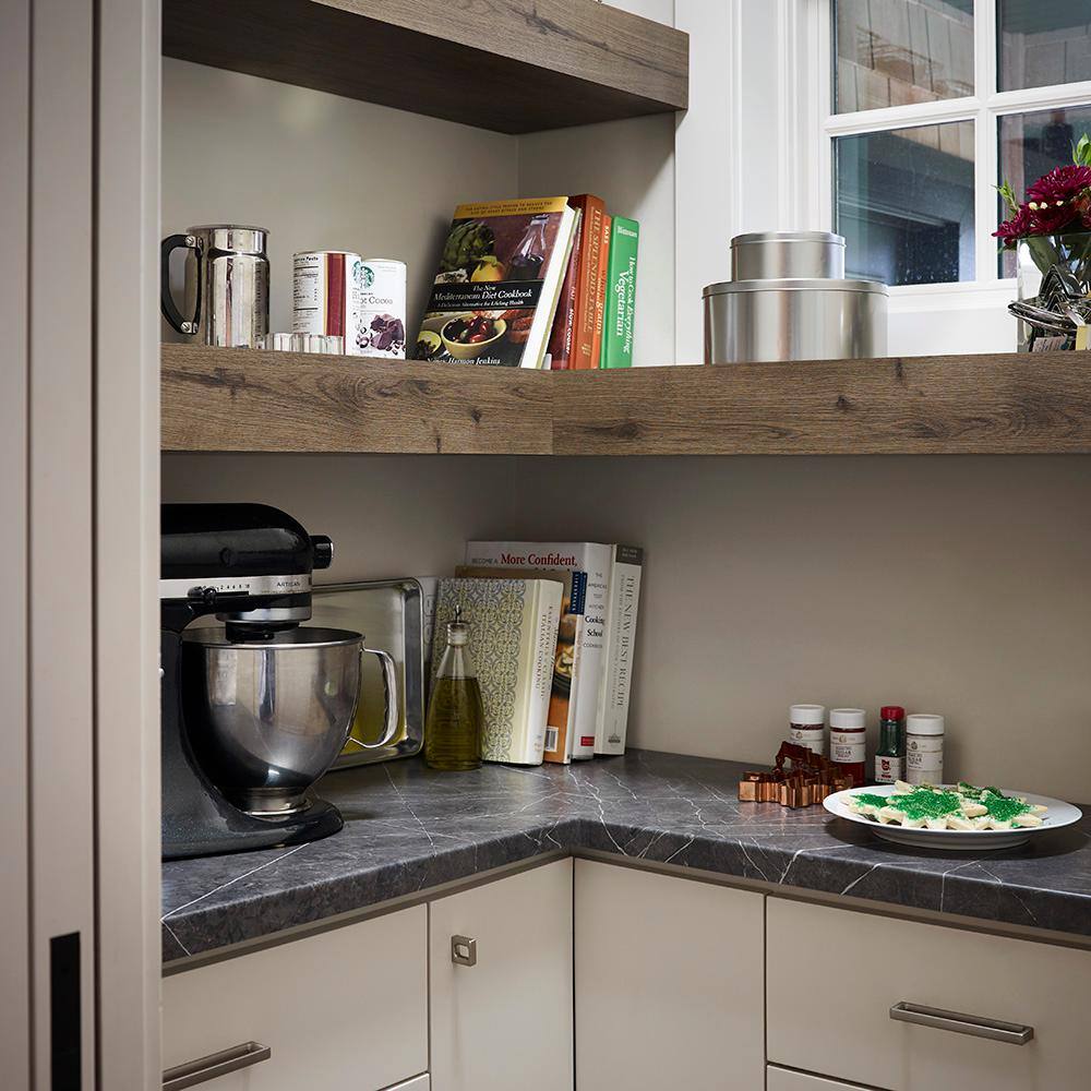 4 ft. x 8 ft. Laminate Sheet in 180fx Ferro Grafite with SatinTouch Finish - Hercitys