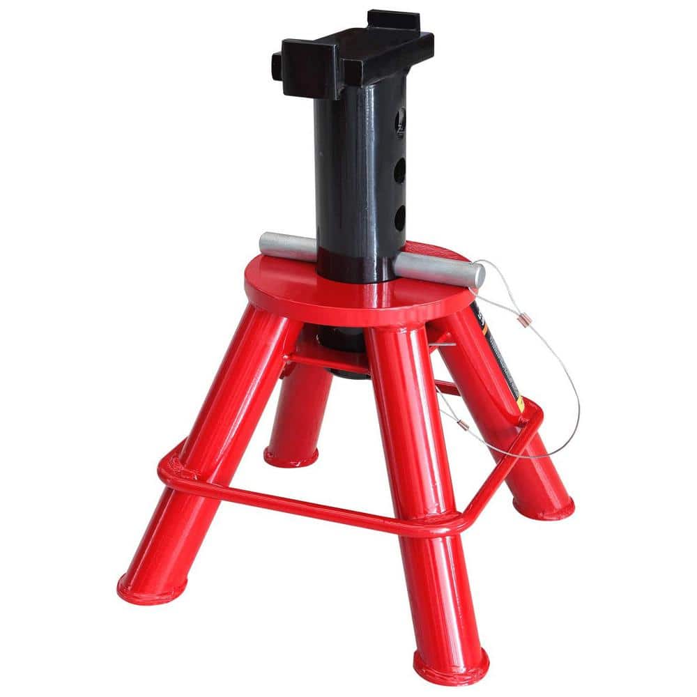 10-Ton Low-Profile Heavy-Duty Jack Stands (2 Pack) - Hercitys