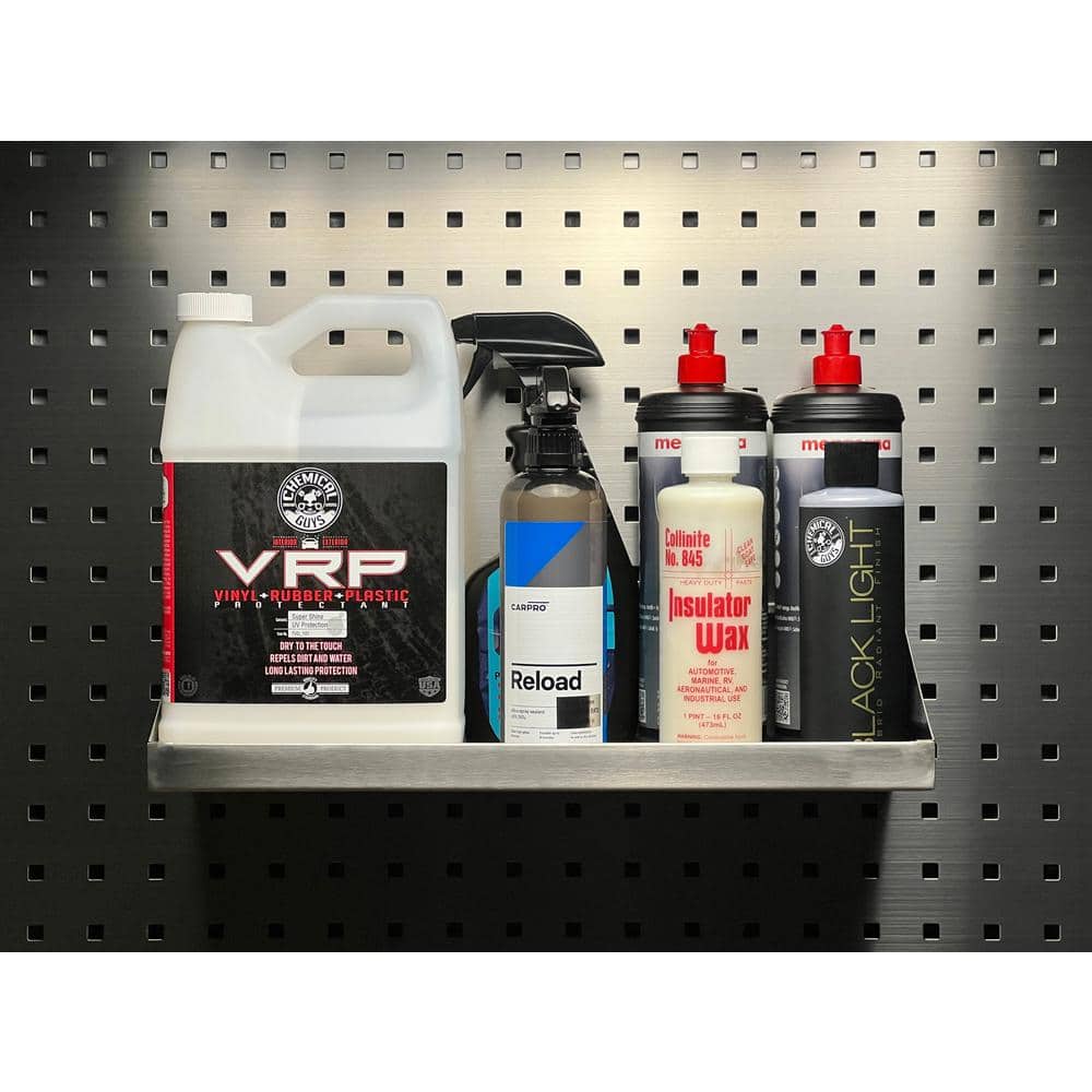 18 in. W x 6-1/2 in. D Stainless Steel Shelf, Quantity- 1 - Hercitys