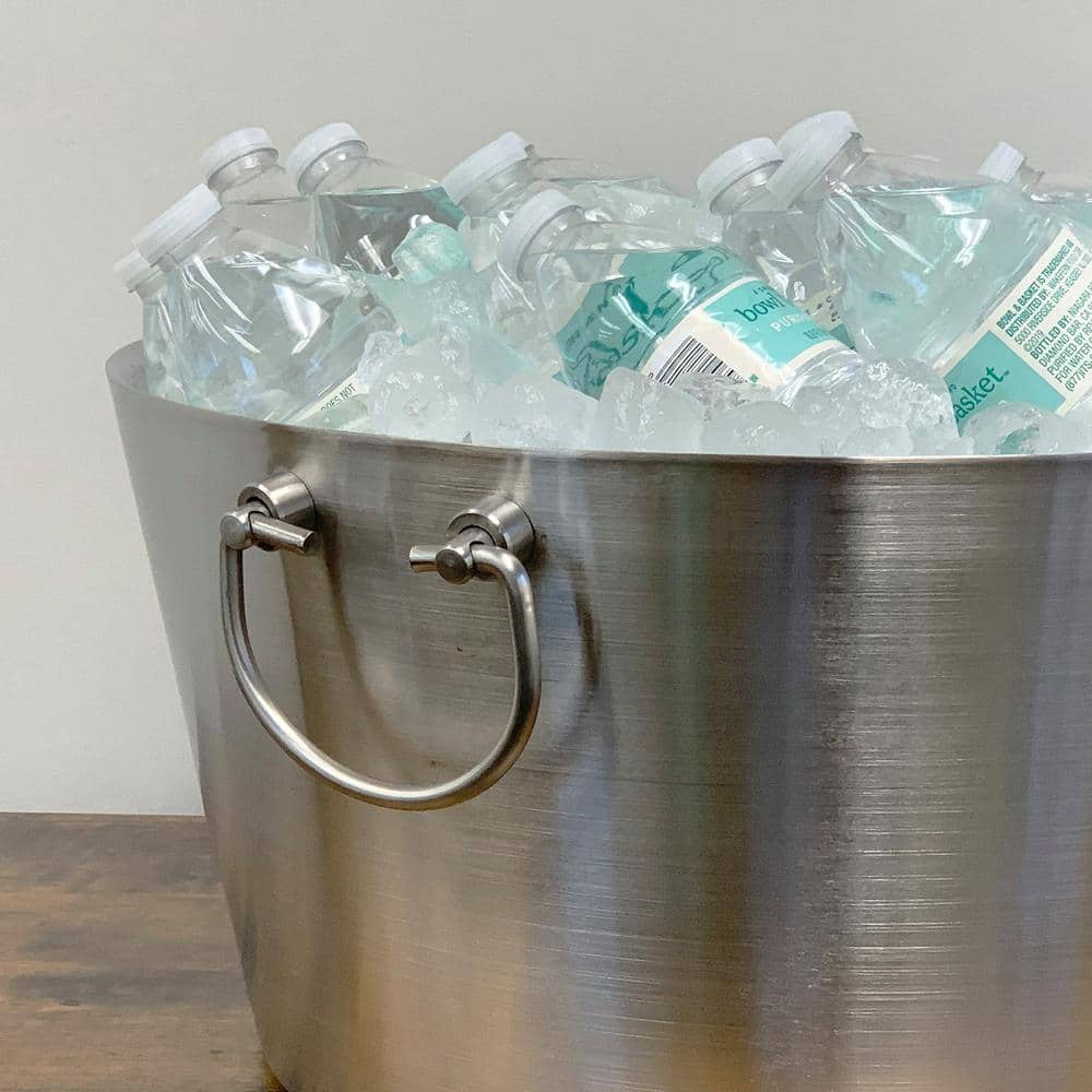 15 in. Insulated Stainless Steel Party Tub - Hercitys
