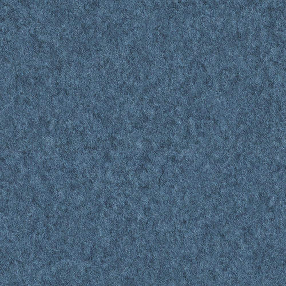 5 ft. x 12 ft. Laminate Sheet in Blue Felt with Matte Finish - Hercitys