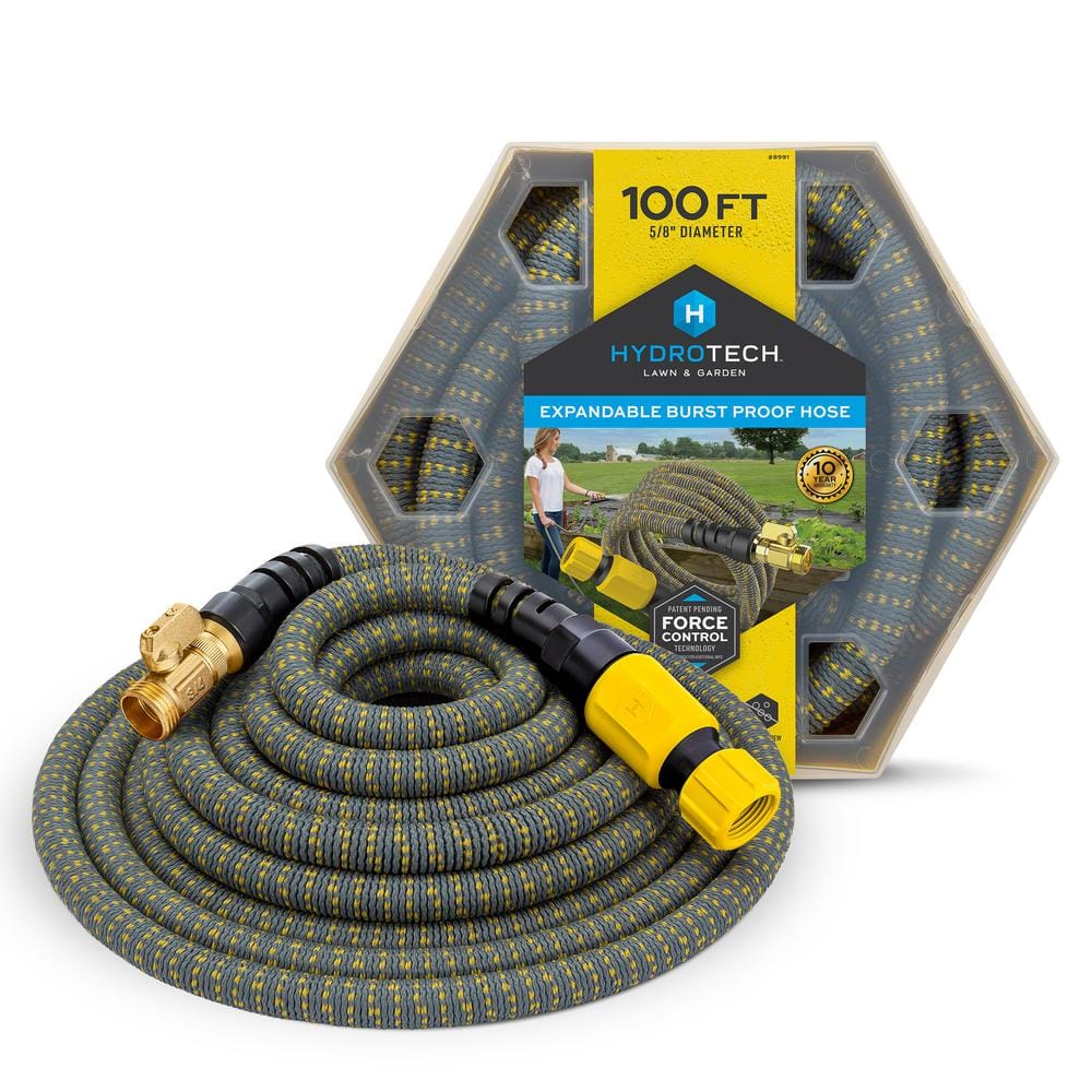 5/8 in. Dia x 100 ft. Expandable Garden Water Hose - Hercitys