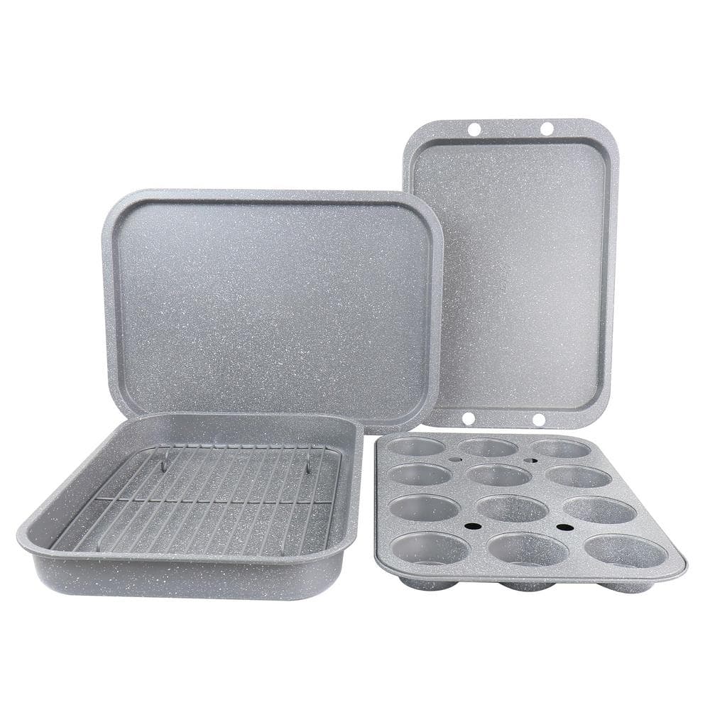 5-Piece Carbon Steel Roasting and Bakeware Set - Hercitys