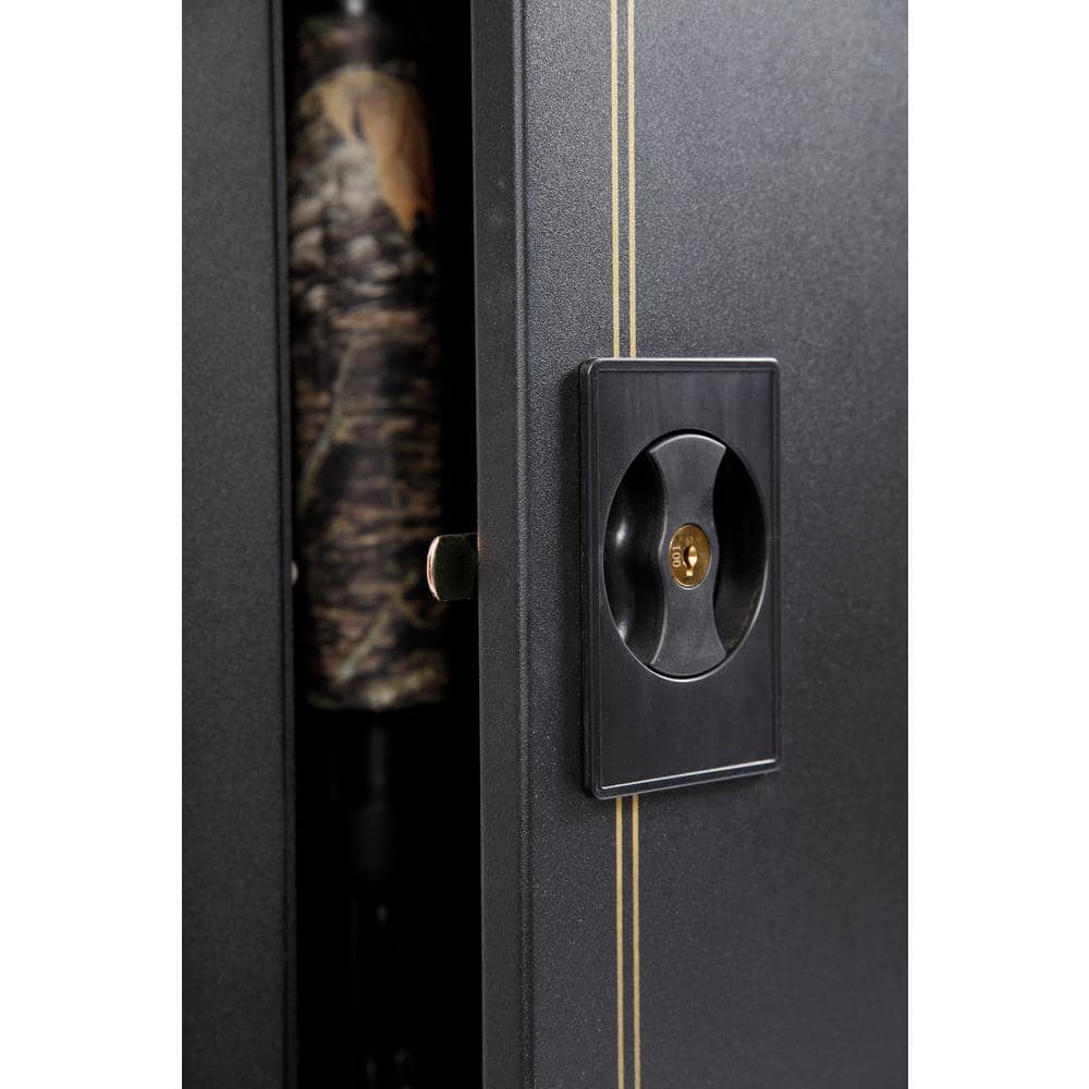 5-Gun Lockable Metal Security Gun Cabinet - Hercitys