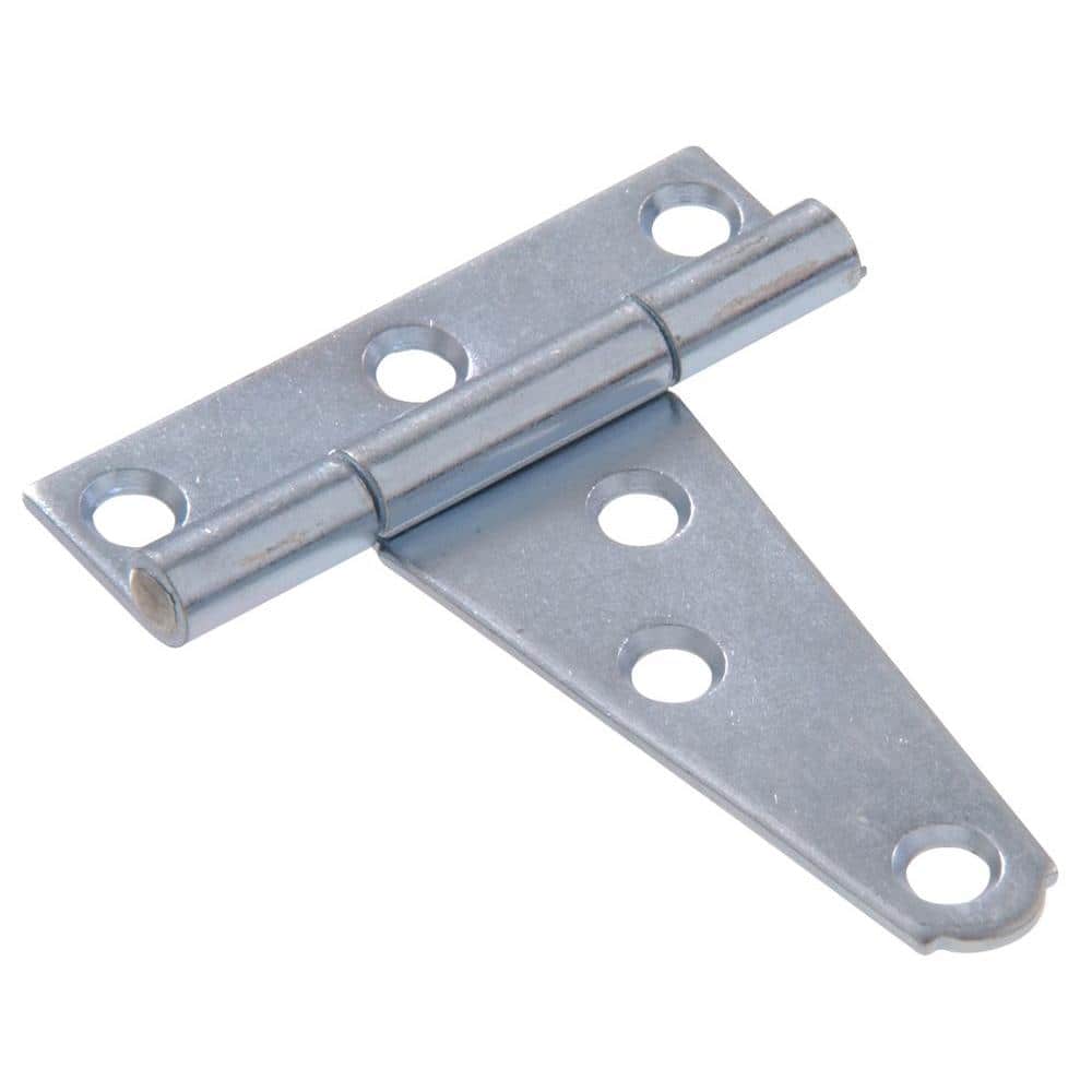 4 in. Light T-Hinge in Zinc-Plated (5-Pack) - Hercitys