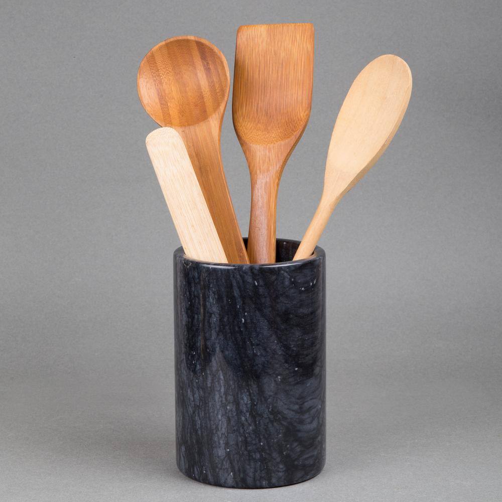 4.5 in. x 6 in. H Wine Cooler in Black Marble - Hercitys