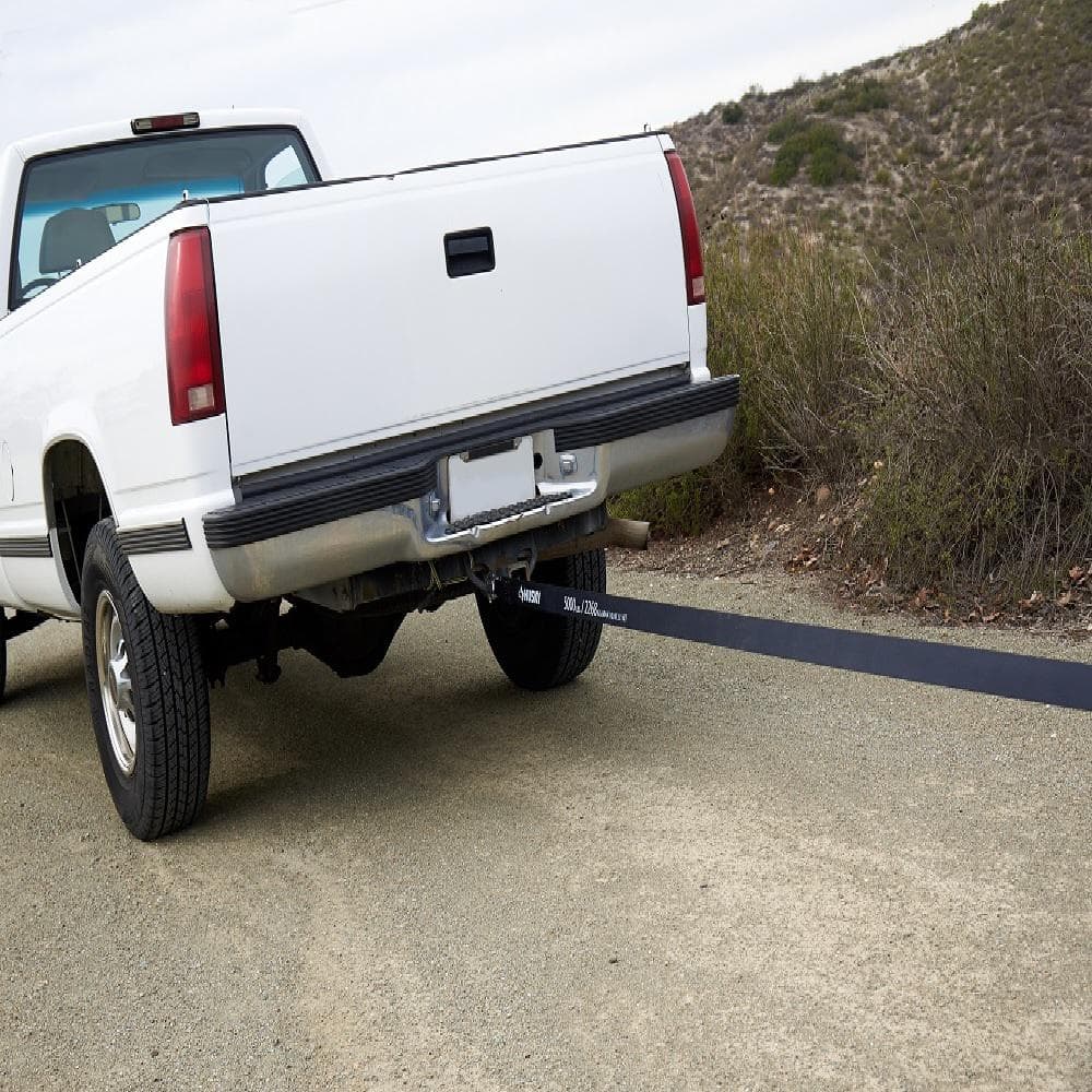 2 in. x 15 ft. Tow Strap with Hooks - Hercitys