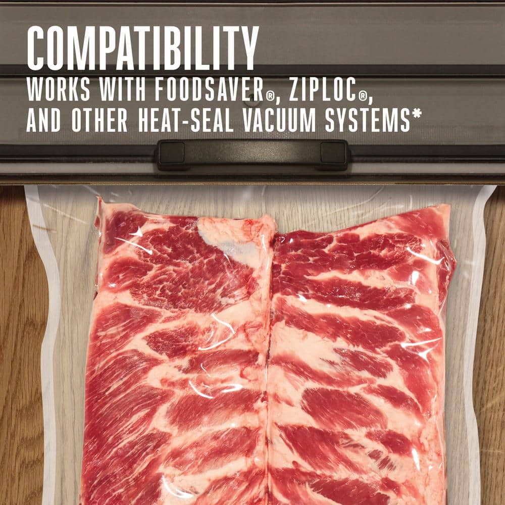 15 in. x 18 in. Vacuum Sealer Bags (100-Pack) - Hercitys