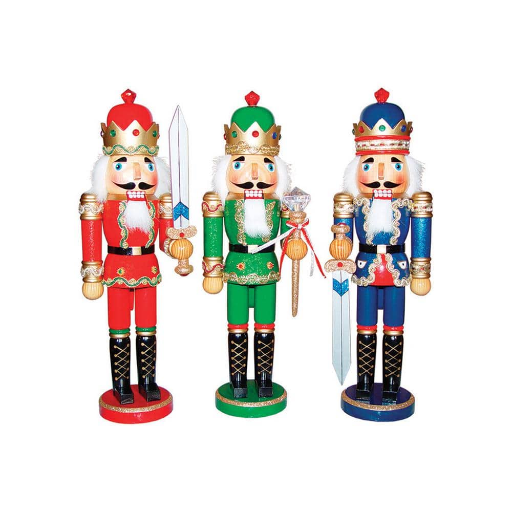 15 in. Bejeweled Kings (Set Of 3) - Hercitys