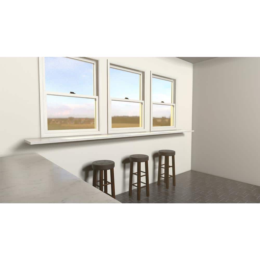 24 in. Side Wall Hidden Countertop Left Angled Support Bracket - Hercitys