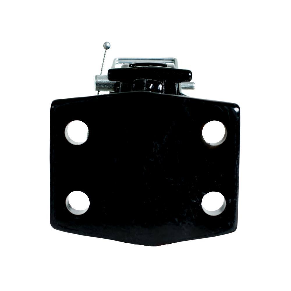 20 Ton Pintle Hook Hitch Mount Kit Fits 2 in. to 3 in. Lunette Eyes - Hercitys