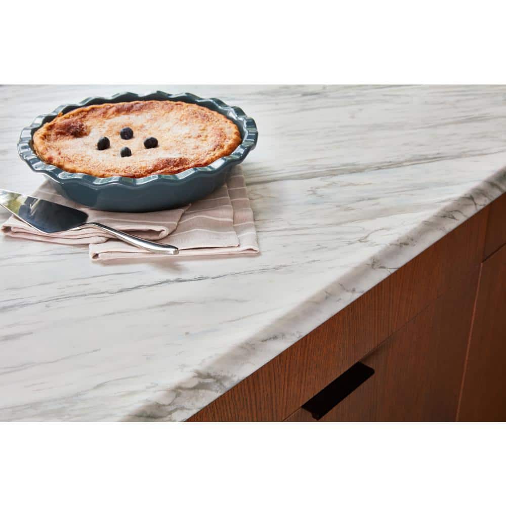 5 ft. x 12 ft. Laminate Sheet in 180fx Manhattan Marble with SatinTouch Finish - Hercitys