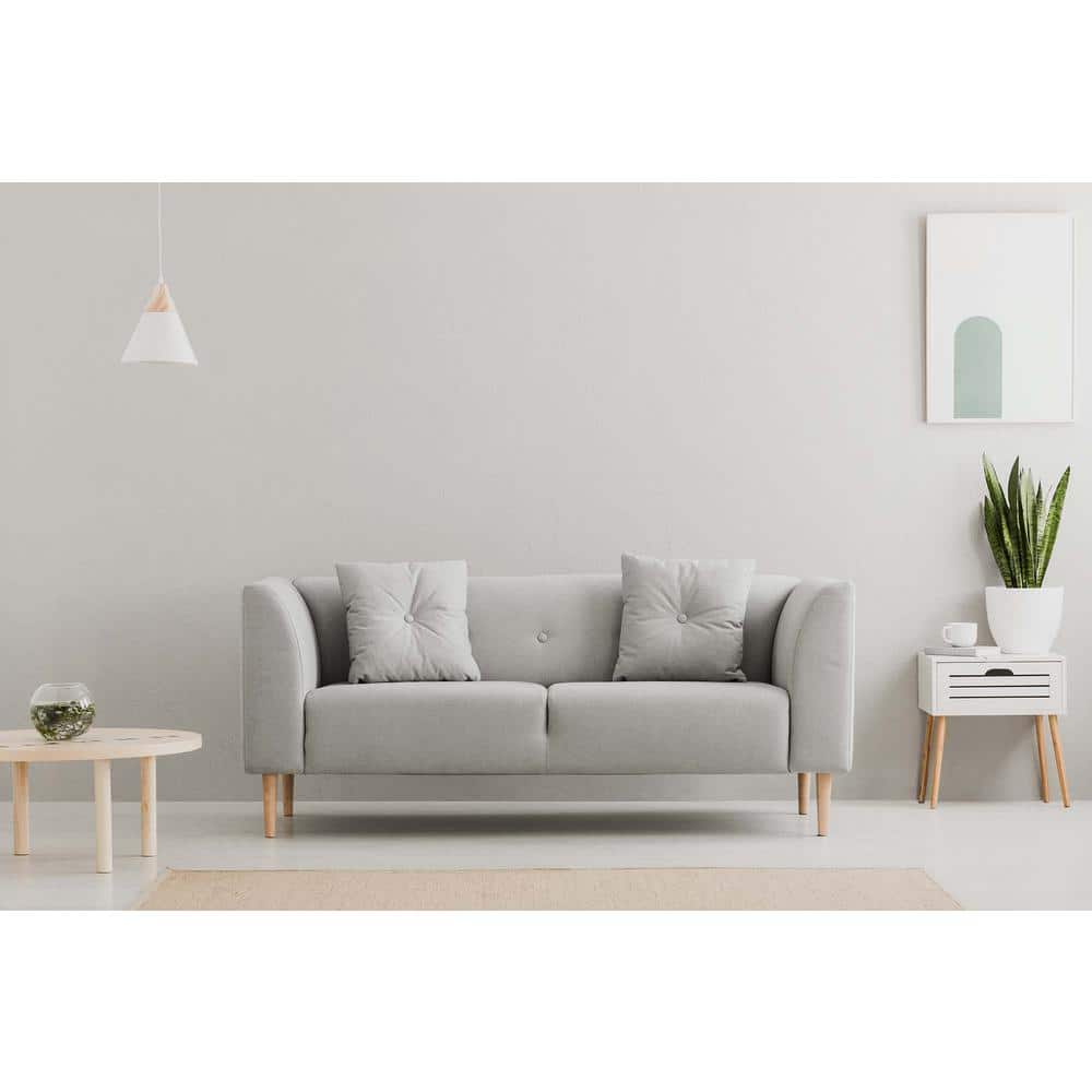 16 in. x 1-3/4 in. Mid-Century Unfinished Hardwood Round Taper Leg (4-Pack) - Hercitys