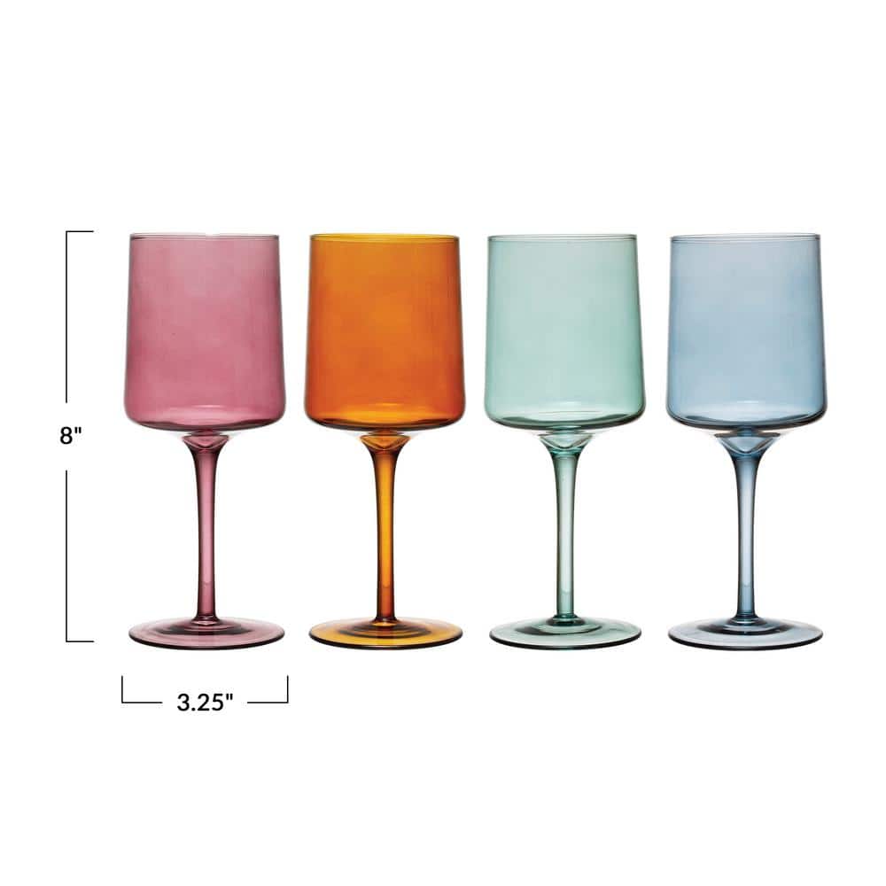 14 oz. Stemmed Wine Glass (Set of 4) - Hercitys