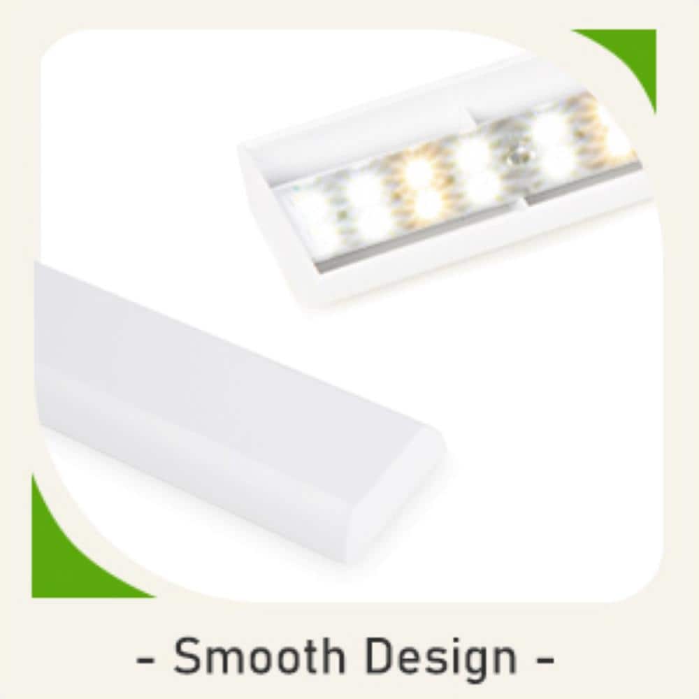 2.20 ft. 24-Watt Equivalent White Grow Light Full Spectrum Tri-Head 156 LED with Timer Gooseneck and Clamp, Bright White - Hercitys