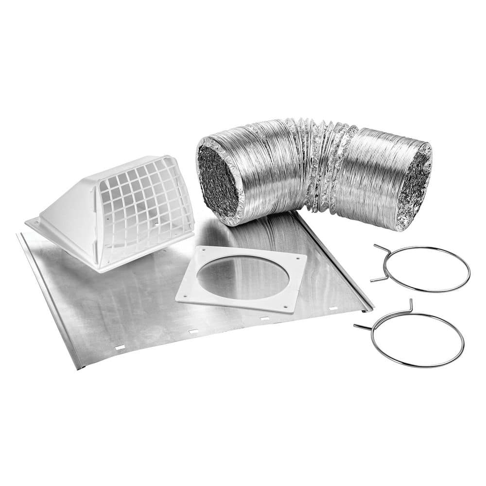 4 in. x 8 ft. UL 2158A Transition Duct Vent Kit - Hercitys