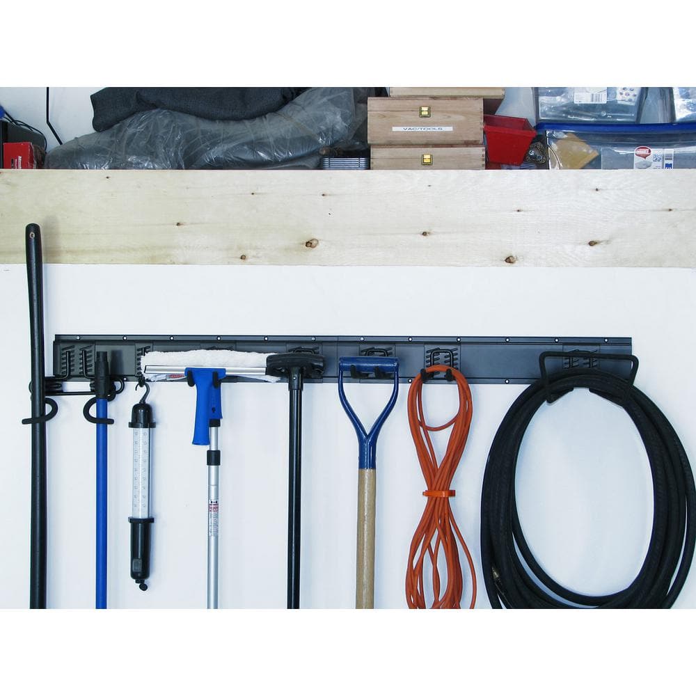 48 in. L Garage Utility Hooks Kit (9-Pieces) - Hercitys