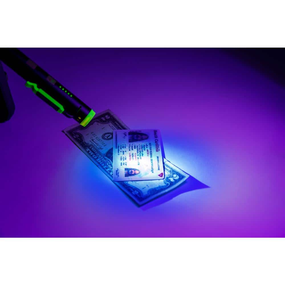 450/140 Lumen Rechargeable LED Inspection Pen Light with Flood, Spot, UV Light & Red Laser Pointer, Magnetic Pocket Clip - Hercitys