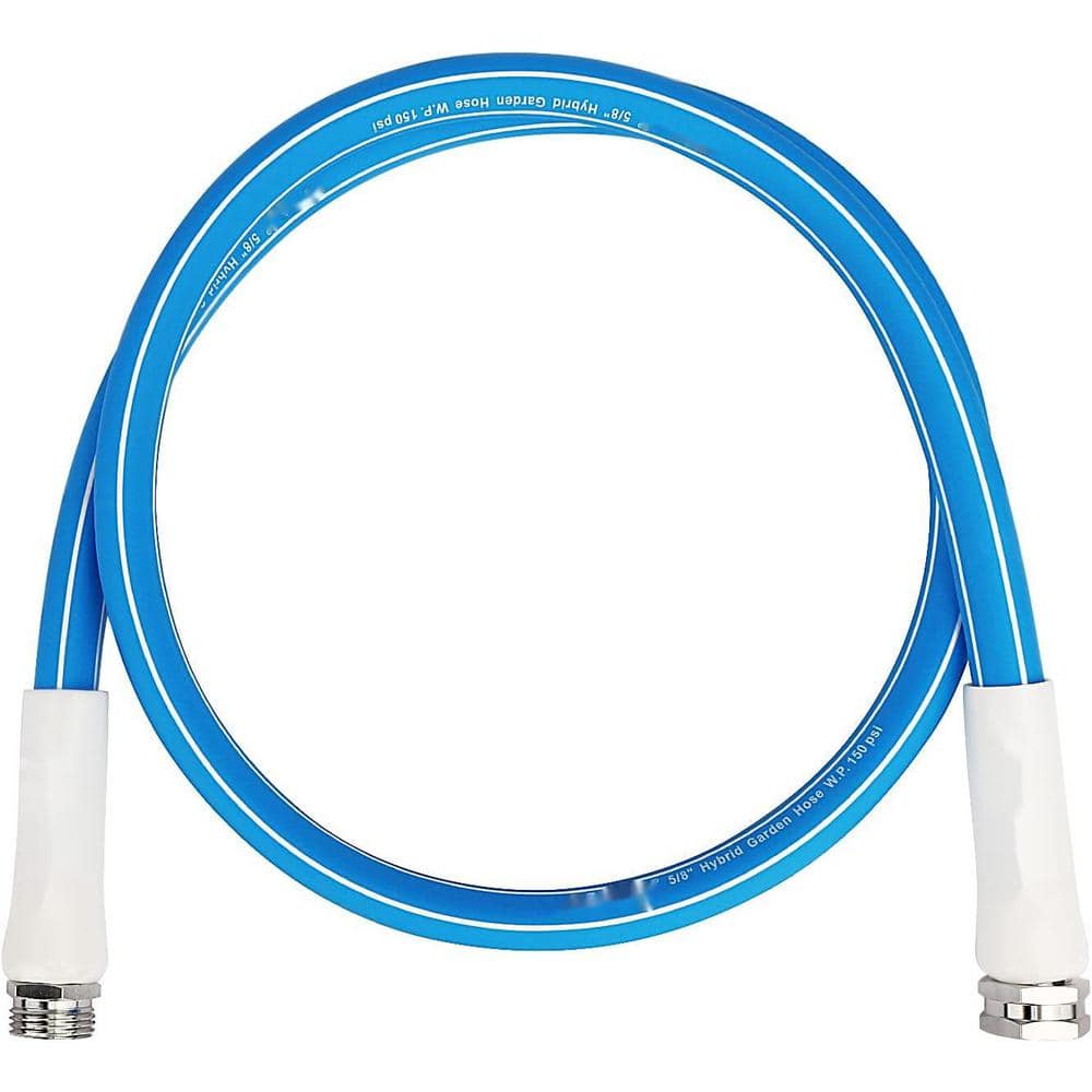 3/4 in. x 12 ft. Short Water Hose Leader Hose Heavy-Duty Garden Hose Extension Hose Reel Connecto - Hercitys