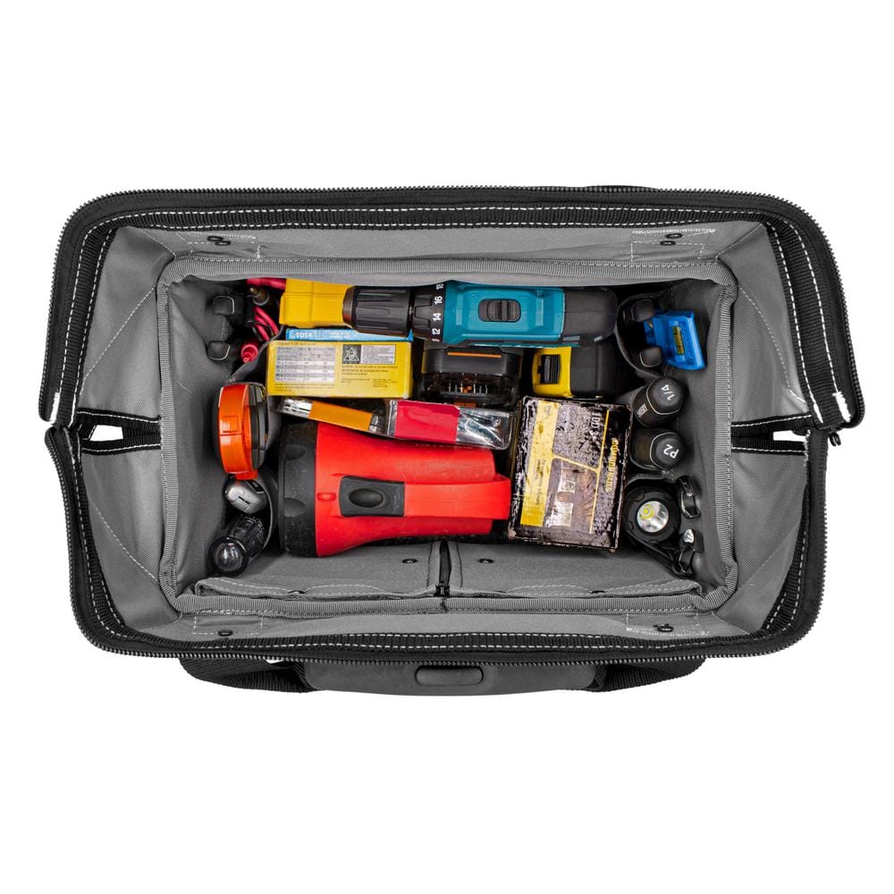 14 in. Rolling Tool Bag with Stackable 12 in. Tool Bag - Hercitys