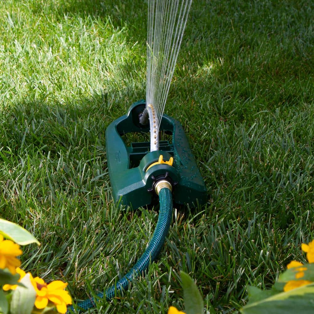3600 sq. ft Oscillating Sprinkler - Hercitys