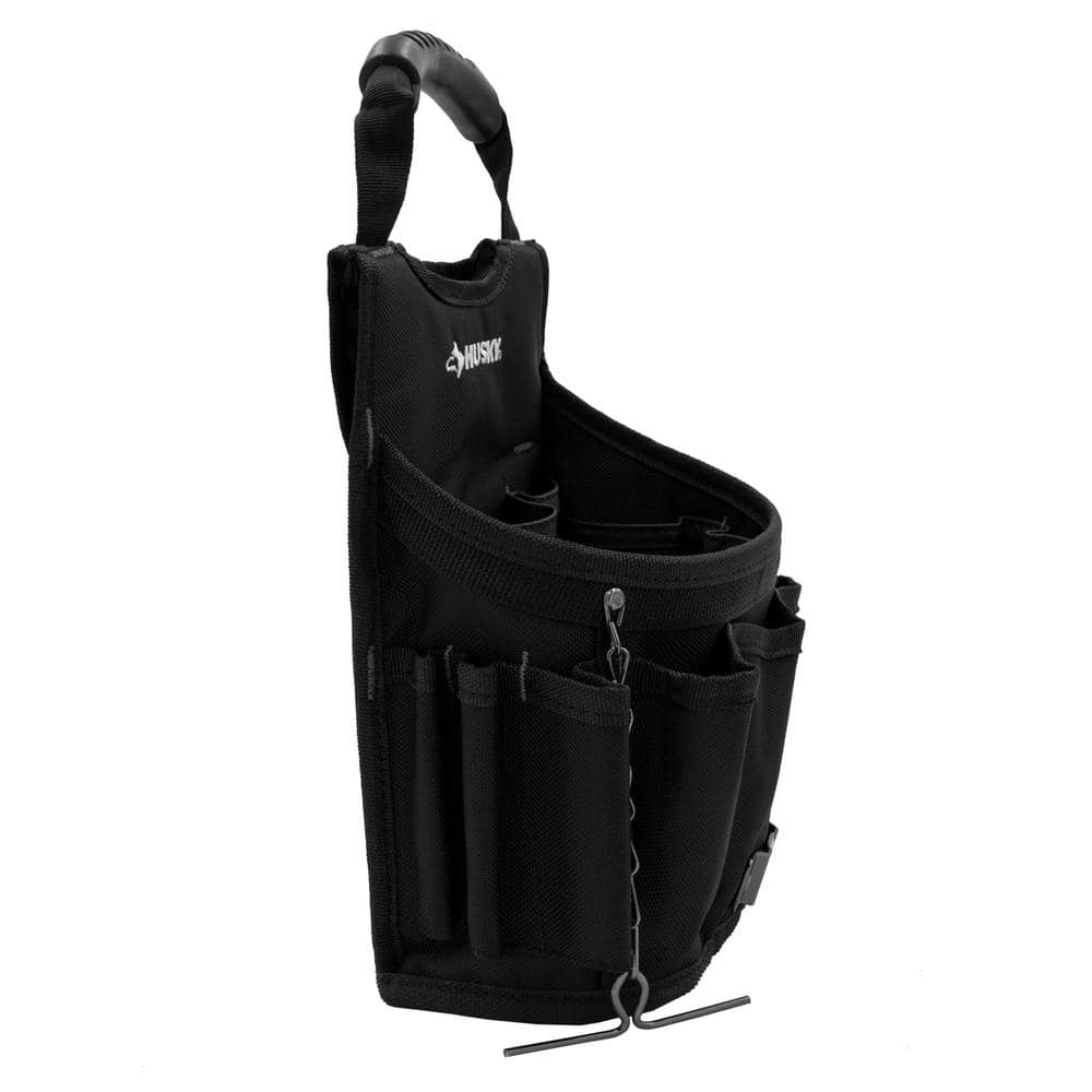 13-Pocket Black Utility Tool Pouch - Hercitys