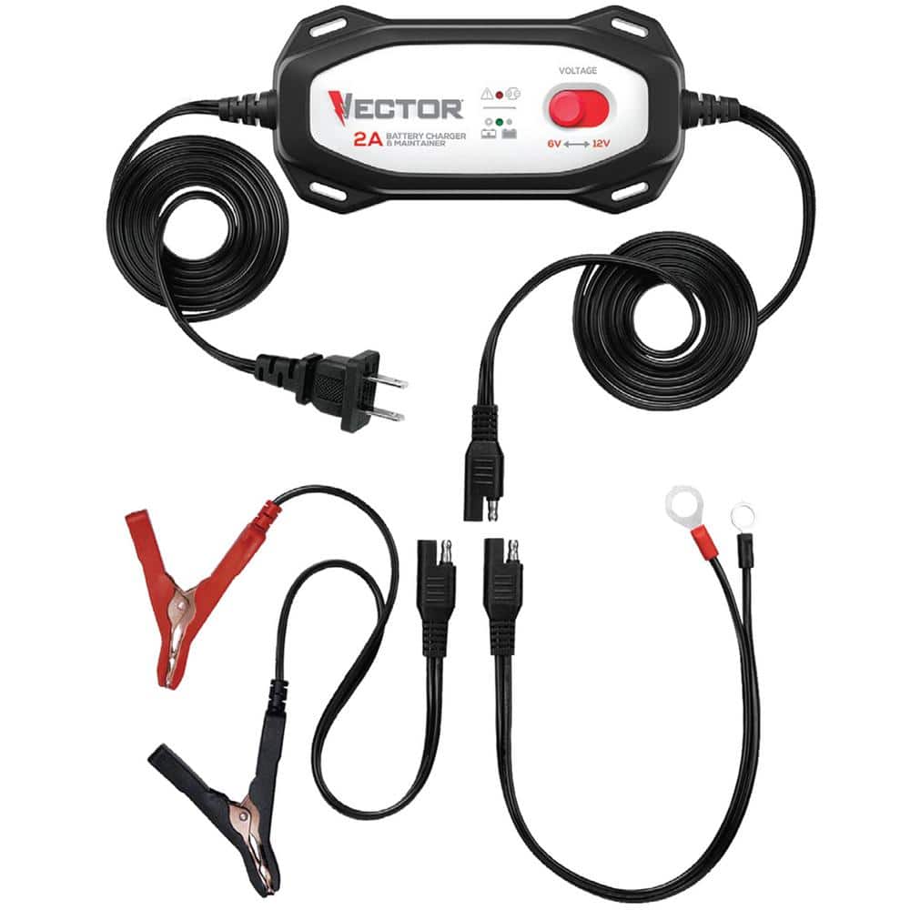2 Amp Battery Charger/Maintainer - Hercitys