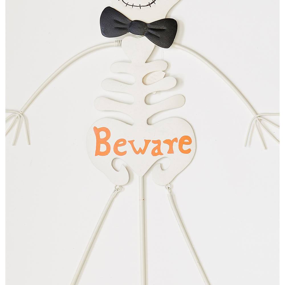 36 in. Halloween Metal Skeleton Outdoor Yard Stake - Hercitys