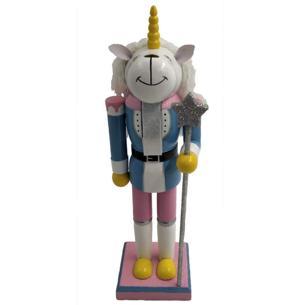 14 in. Unicorn Nutcracker - Hercitys