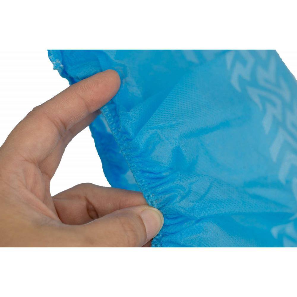 240-Pieces, Blue, Kleen Walk Non-Woven Disposable Shoe Covers, Non-Slip, Anti-Skid - Hercitys