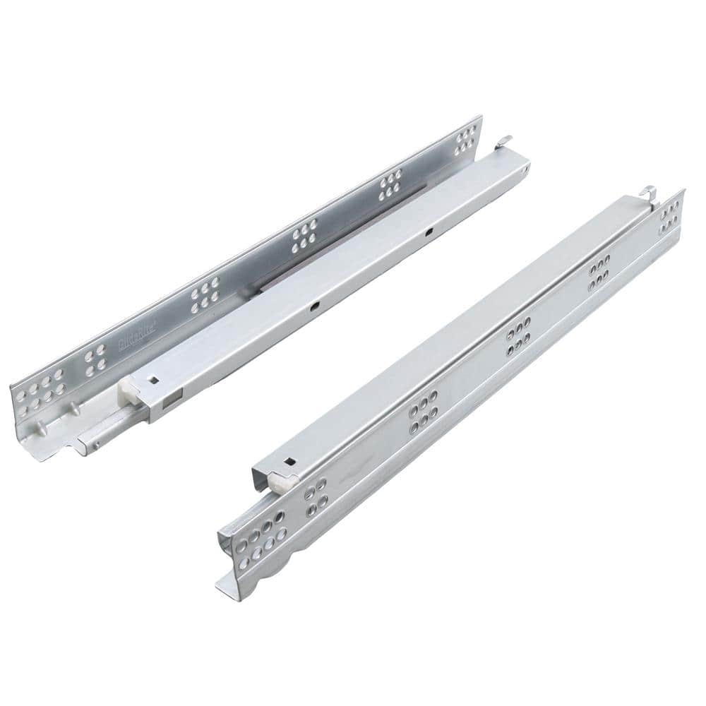 21 in. Full Extension Soft Close Undermount Drawer Slide Kit – 1 Pair (2-Pieces) - Hercitys