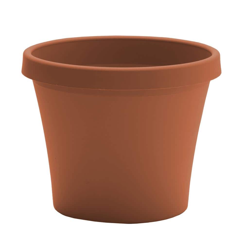 14 x 12.75 Terra Cotta Terra Plastic Planter - Hercitys