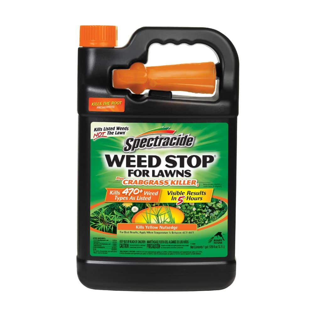 128 oz. Weed Stop for Lawns Plus Crabgrass Killer Ready-To-Use Formula - Hercitys