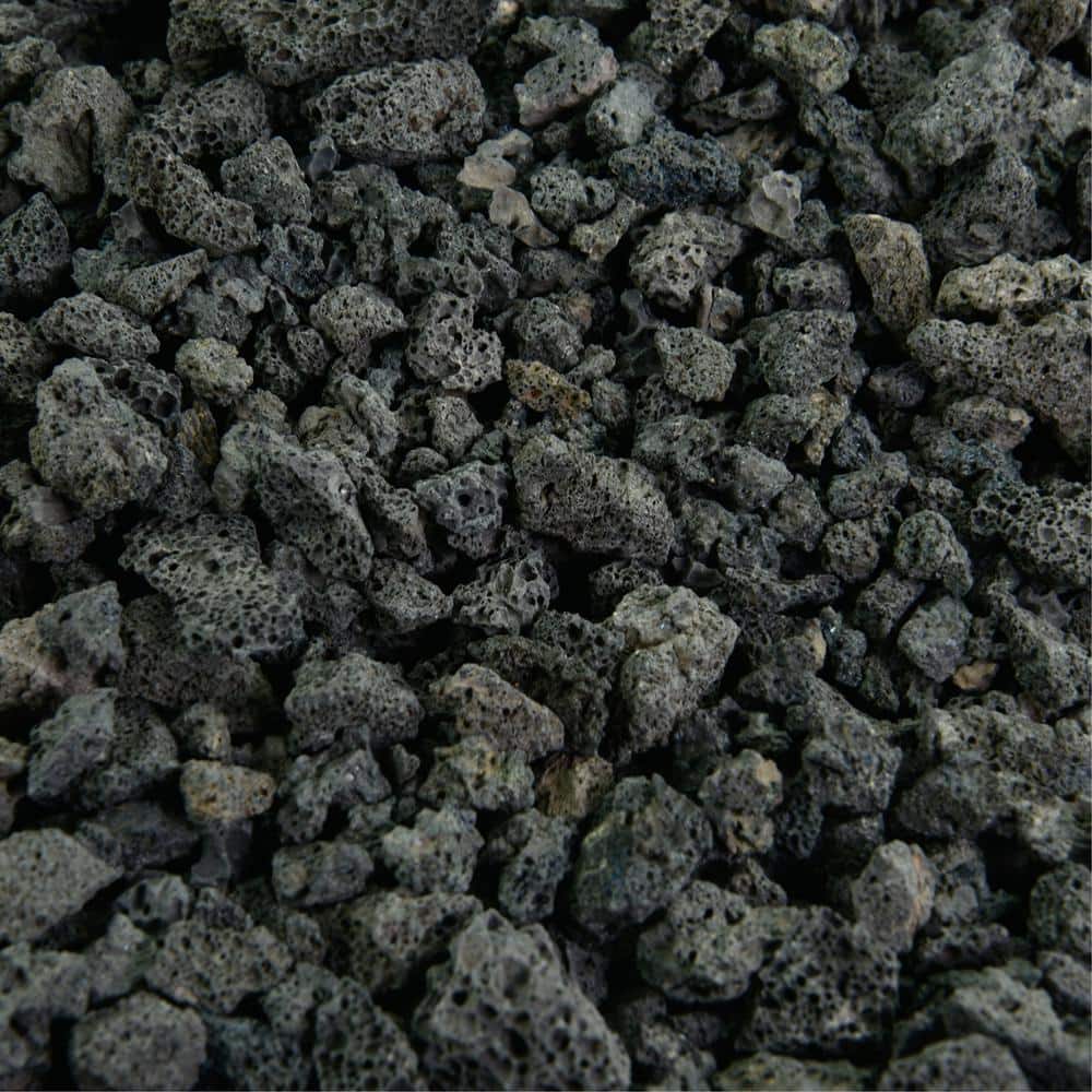 10 lbs. Black Lava Rock 3/8 in. - Hercitys