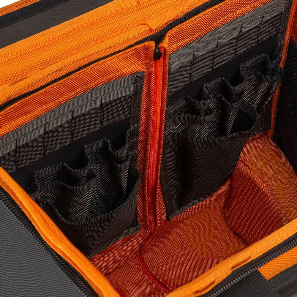 17 in. 64 Pocket Professional Grade Rolling Tool Bag - Hercitys