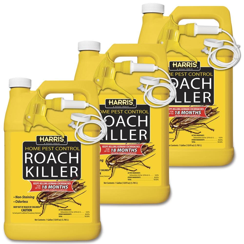 1 Gal. Roach Killer (3-Pack) - Hercitys