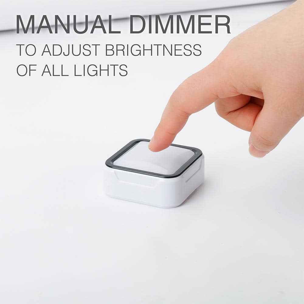 40 Lumens Accent Light Combo with Remote Control (6-Pack) - Hercitys