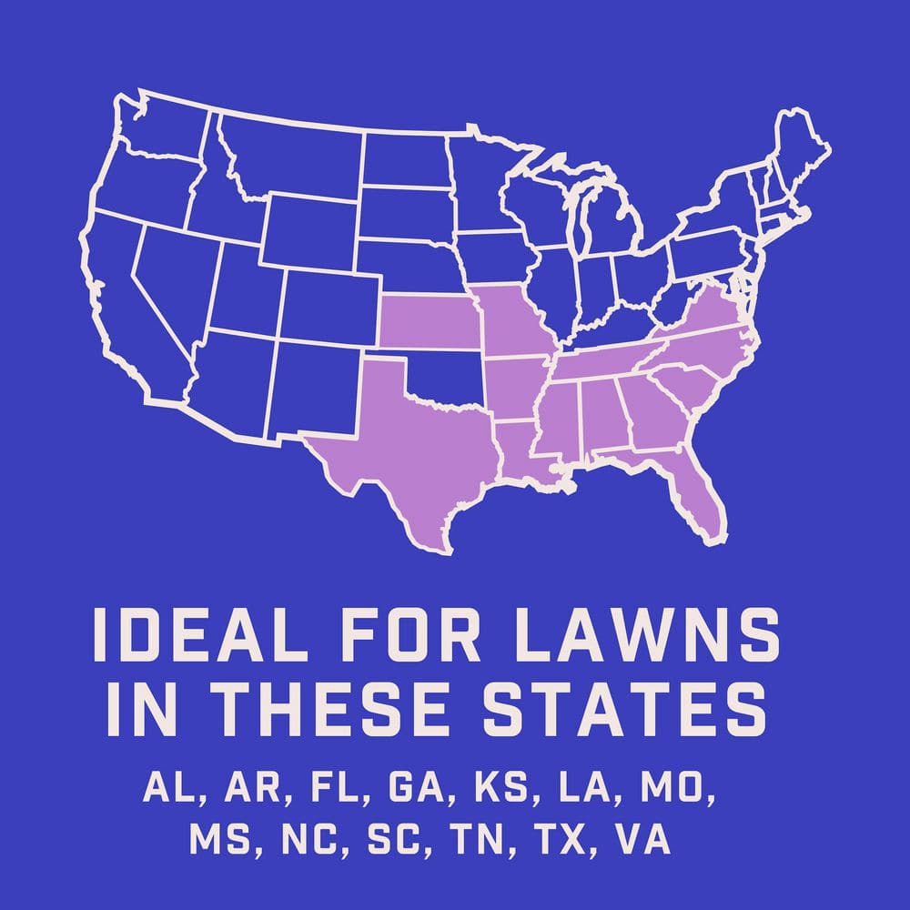 25.6 lbs. 8,000 sq. ft. Full Season Southern Weed and Feed Lawn Fertilizer Granules 25-0-14 - Hercitys