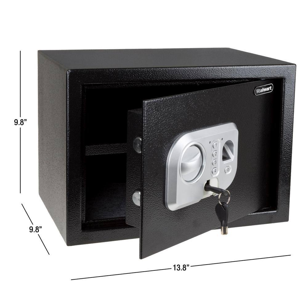 0.6 cu. ft. Fingerprint and Digital Lock Steel Safe - Hercitys