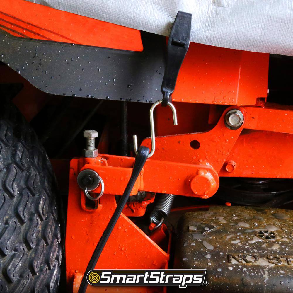 21 in. EPDM Rubber Tarp Straps – 4 pack - Hercitys