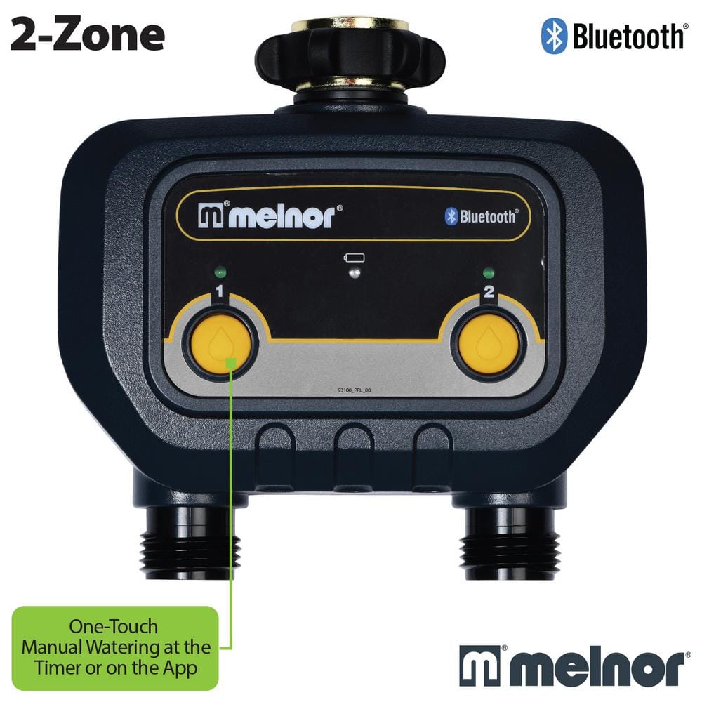 2-Zone Bluetooth Water Timer - Hercitys