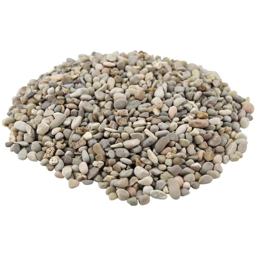0.40 cu. ft. 1/4 in. Cream Gravel (30 lbs. Bag) - Hercitys