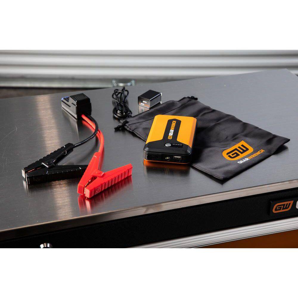 1200A 12-Volt Lithium Battery Jump Starter and Powerbank - Hercitys