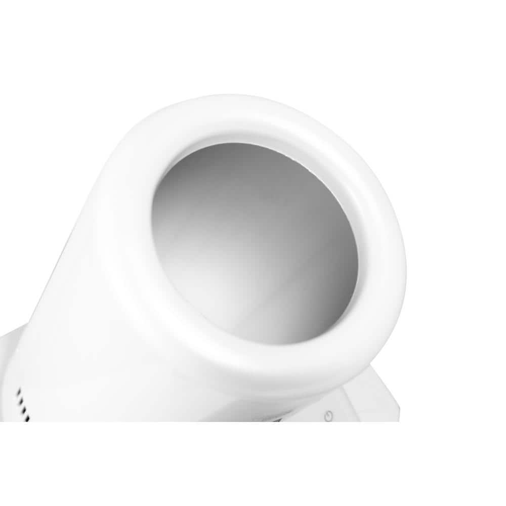 110V AC/12V DC Cellar Cooling Unit 5.3 in. Single Bottle Wine-Champagne-Water Chiller Thermo-Electric in White - Hercitys