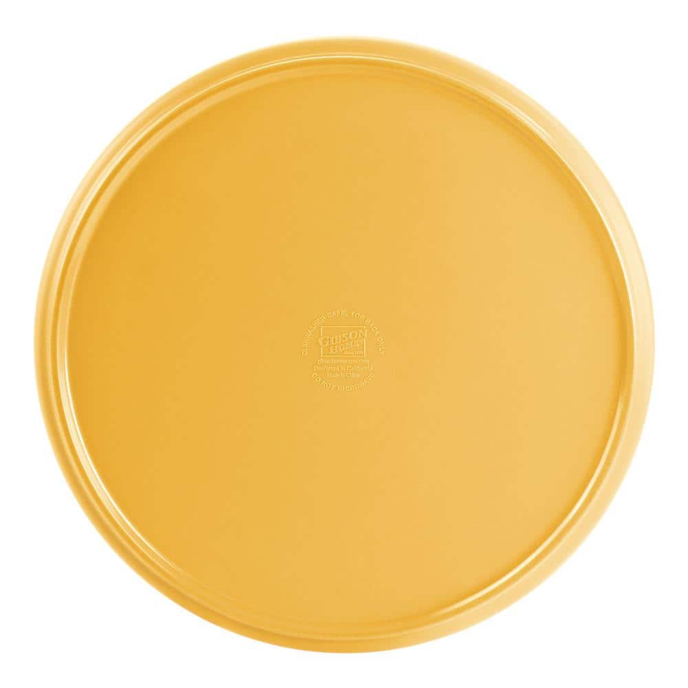 12 Piece In Yellow Round Melamine Dinnerware Set Canyon Crest - Hercitys