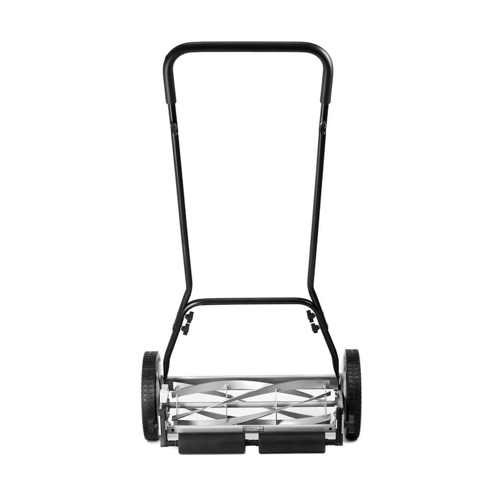 18 in. 5-Blade Manual Walk Behind Reel Lawn Mower - Hercitys