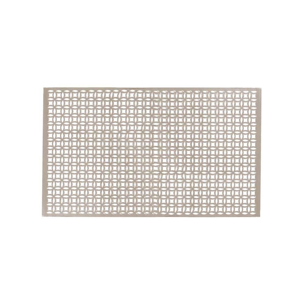 1 ft. x 2 ft. Satin Nick Elliptical Aluminum Sheet - Hercitys